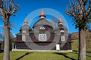 Potoky, wooden church of saint paraskieva,